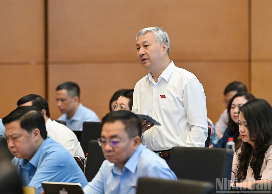 [Ảnh] Hội nghị đại biểu Quốc hội hoạt động chuyên trách lần thứ nhất, nhiệm kỳ khóa XVI
