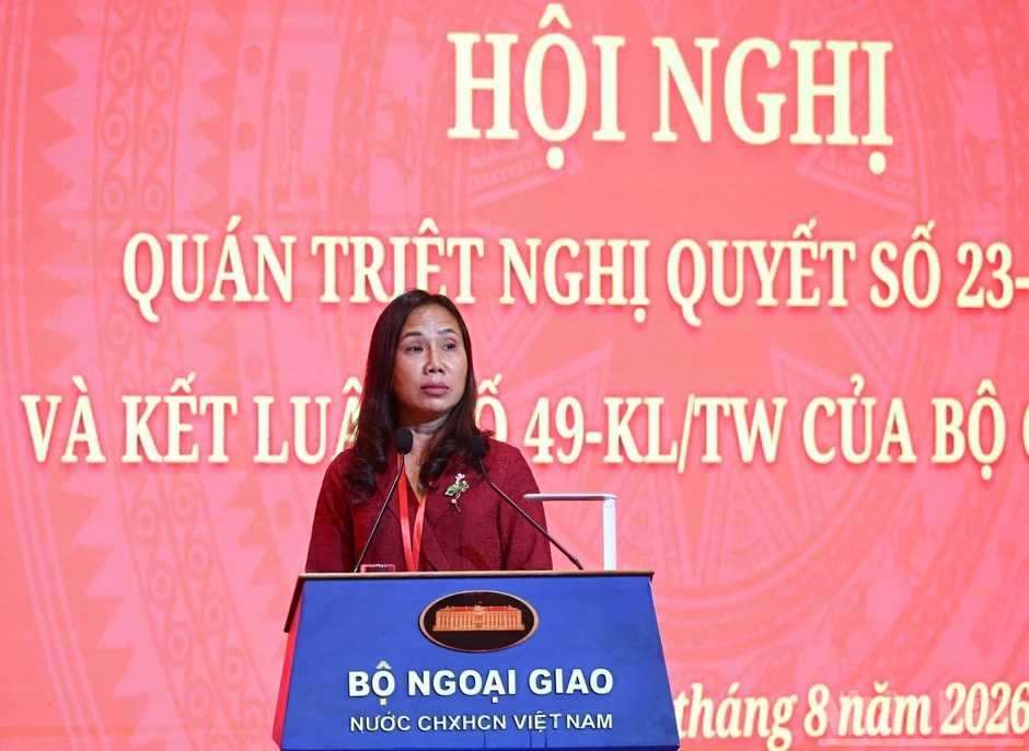 [Ảnh] Hội nghị Quán triệt và triển khai Nghị quyết số 23-NQ/TW và Kết luận số 49-KL/TW của Bộ Chính trị