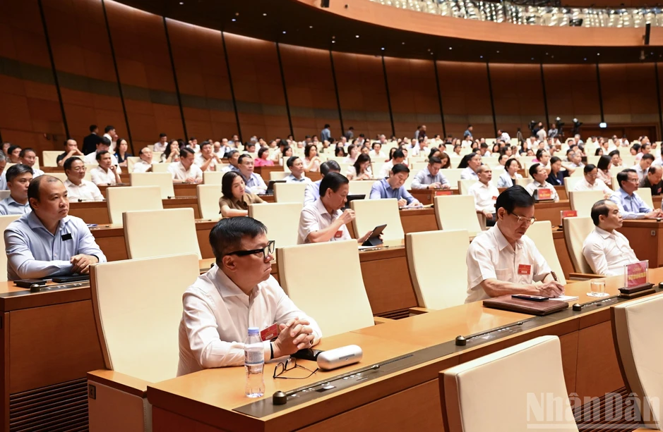 [Ảnh] Hội nghị toàn quốc nghiên cứu, học tập, quán triệt và triển khai thực hiện Nghị quyết Hội nghị lần thứ ba Ban Chấp hành Trung ương Đảng khóa XIV