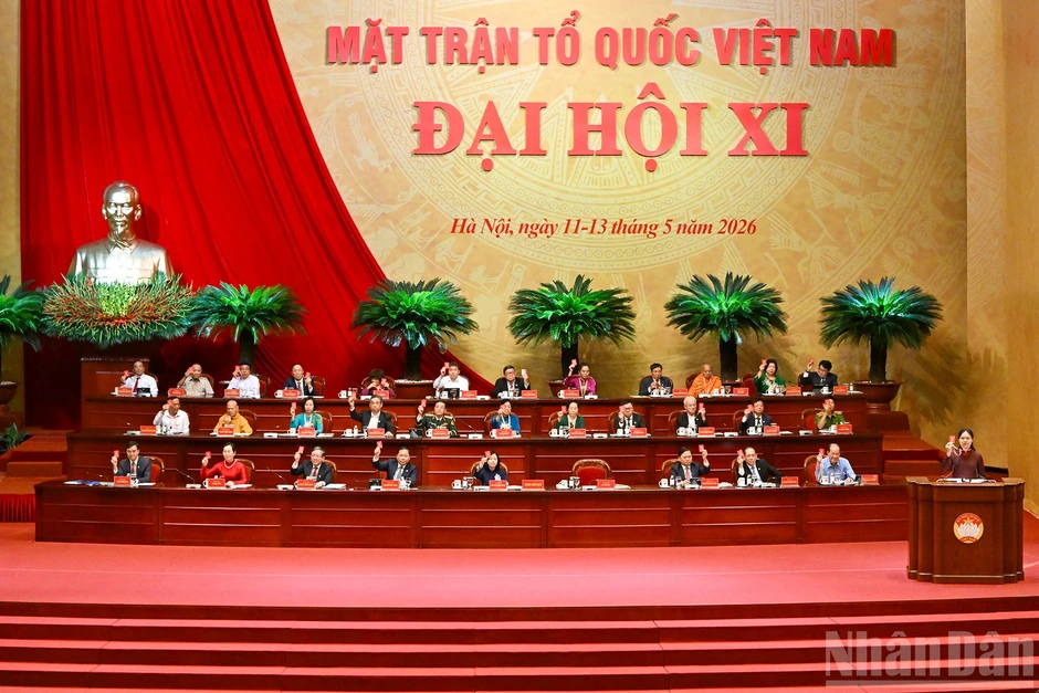 [Ảnh] Phiên trù bị Đại hội đại biểu toàn quốc Mặt trận Tổ quốc Việt Nam lần thứ XI
