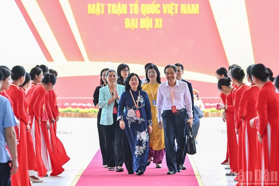 [Ảnh] Phiên trù bị Đại hội đại biểu toàn quốc Mặt trận Tổ quốc Việt Nam lần thứ XI