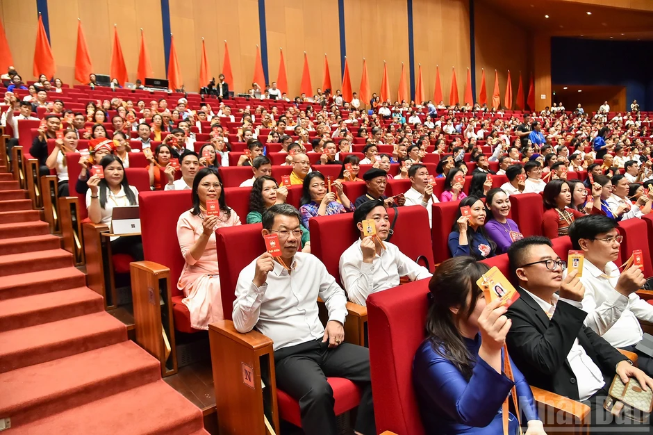 [Ảnh] Phiên trù bị Đại hội đại biểu toàn quốc Mặt trận Tổ quốc Việt Nam lần thứ XI