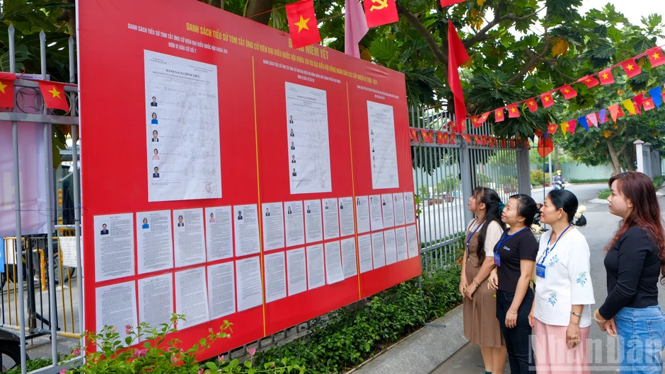 [Ảnh] Phường, xã tại Thành phố Hồ Chí Minh sẵn sàng cho ngày bầu cử