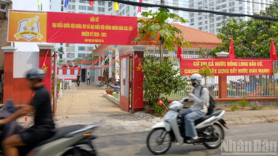 [Ảnh] Phường, xã tại Thành phố Hồ Chí Minh sẵn sàng cho ngày bầu cử
