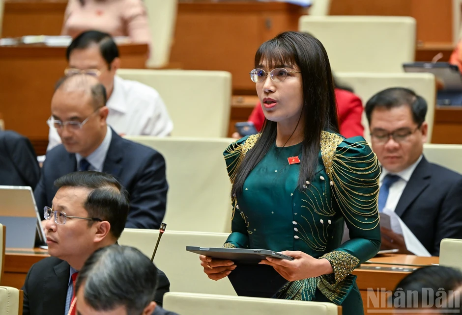 [Ảnh] Quốc hội thảo luận về tình hình thực hiện kế hoạch phát triển kinh tế-xã hội