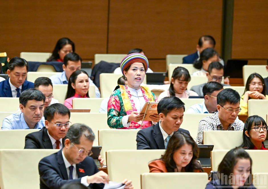 [Ảnh] Quốc hội thảo luận về tình hình thực hiện kế hoạch phát triển kinh tế-xã hội