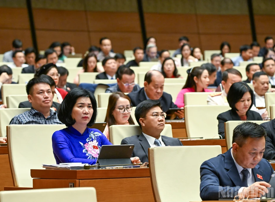 [Ảnh] Quốc hội thảo luận về tình hình thực hiện kế hoạch phát triển kinh tế-xã hội