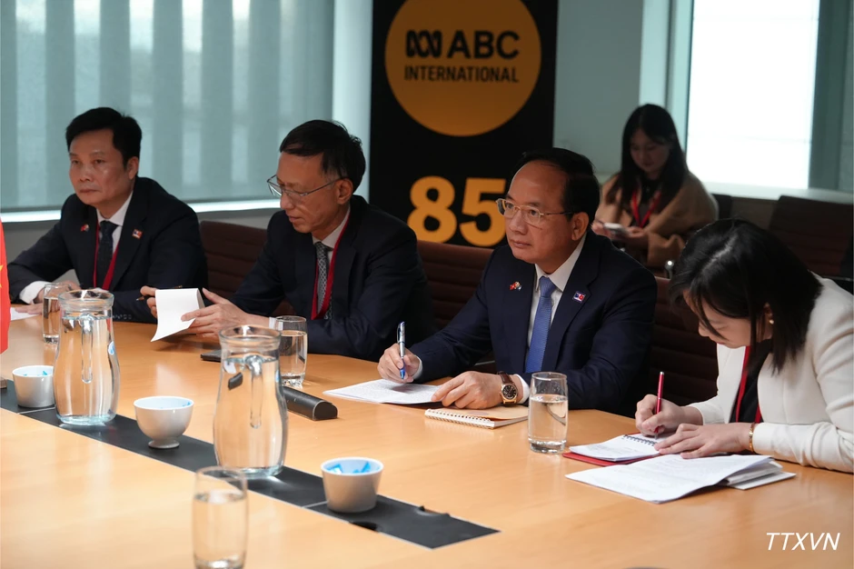 [Ảnh] Tăng cường hợp tác truyền thông Việt Nam-Australia trong kỷ nguyên số