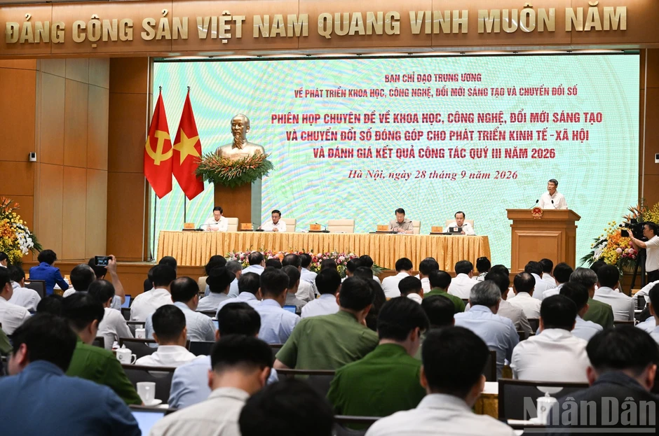 [Ảnh] Thủ tướng Lê Minh Hưng chủ trì Phiên họp Ban Chỉ đạo 57 chuyên đề về phát triển kinh tế-xã hội