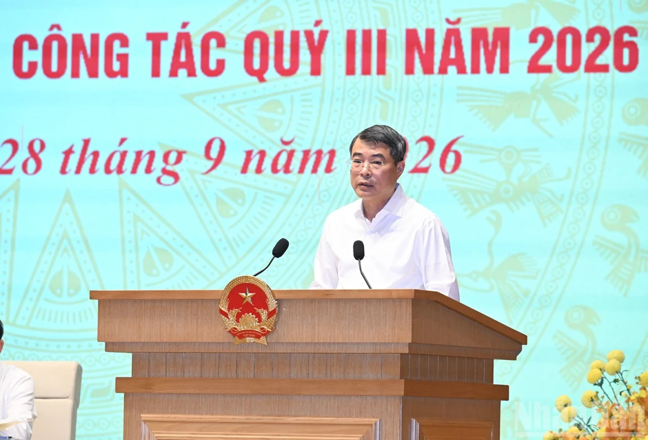 [Ảnh] Thủ tướng Lê Minh Hưng chủ trì Phiên họp Ban Chỉ đạo 57 chuyên đề về phát triển kinh tế-xã hội