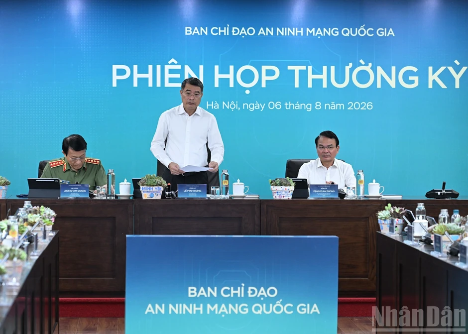[Ảnh] Thủ tướng Lê Minh Hưng dự Lễ Mít tinh hưởng ứng Ngày An ninh mạng Việt Nam