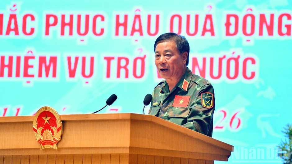[Ảnh] Thủ tướng Lê Minh Hưng dự Lễ tuyên dương Đoàn cứu hộ, cứu nạn Việt Nam hỗ trợ Venezuela khắc phục hậu quả động đất