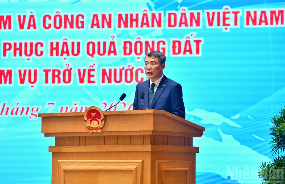 [Ảnh] Thủ tướng Lê Minh Hưng dự Lễ tuyên dương Đoàn cứu hộ, cứu nạn Việt Nam hỗ trợ Venezuela khắc phục hậu quả động đất