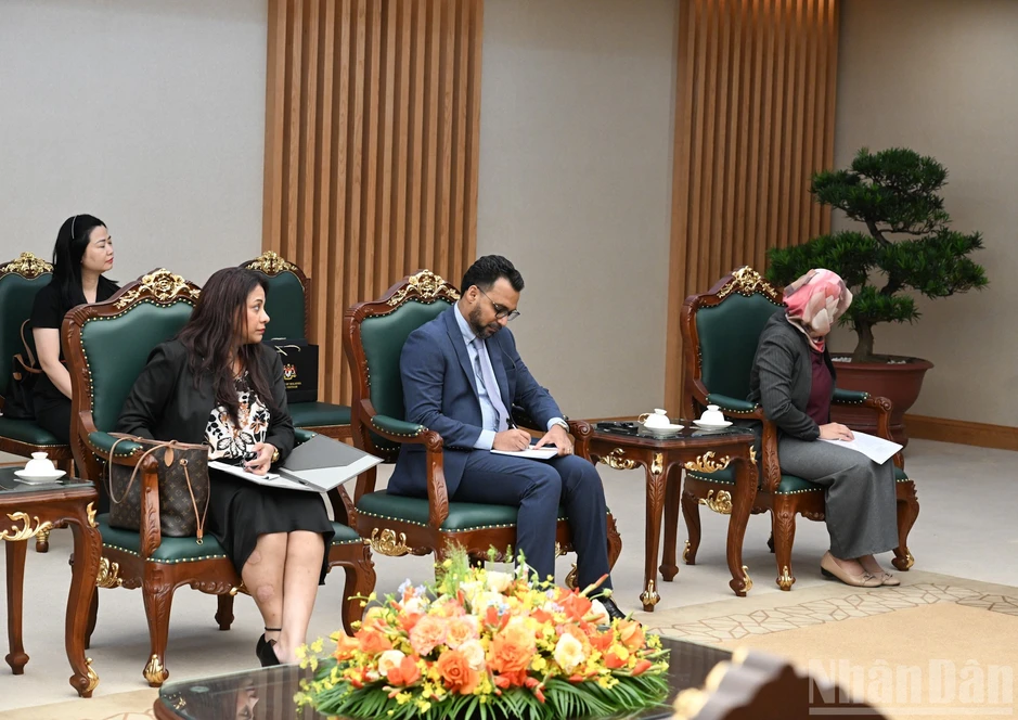[Ảnh] Thủ tướng Lê Minh Hưng tiếp Đại sứ Malaysia đến chào từ biệt
