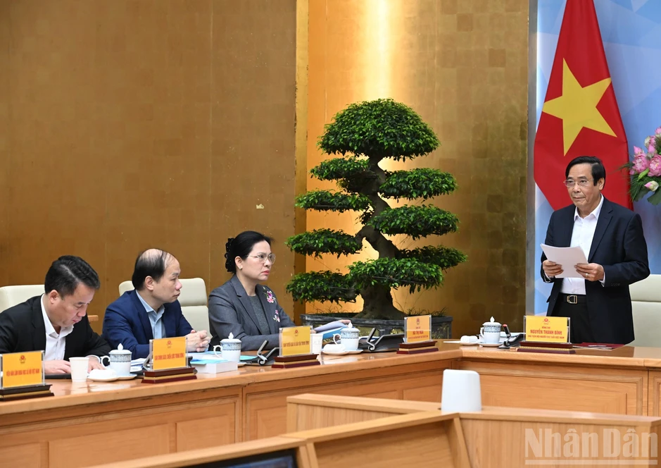 [Ảnh] Thủ tướng Phạm Minh Chính chủ trì Hội nghị về phát triển kinh tế bạc