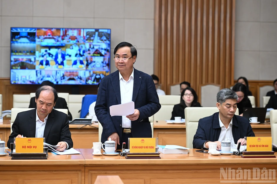 [Ảnh] Thủ tướng Phạm Minh Chính chủ trì Hội nghị về phát triển kinh tế bạc
