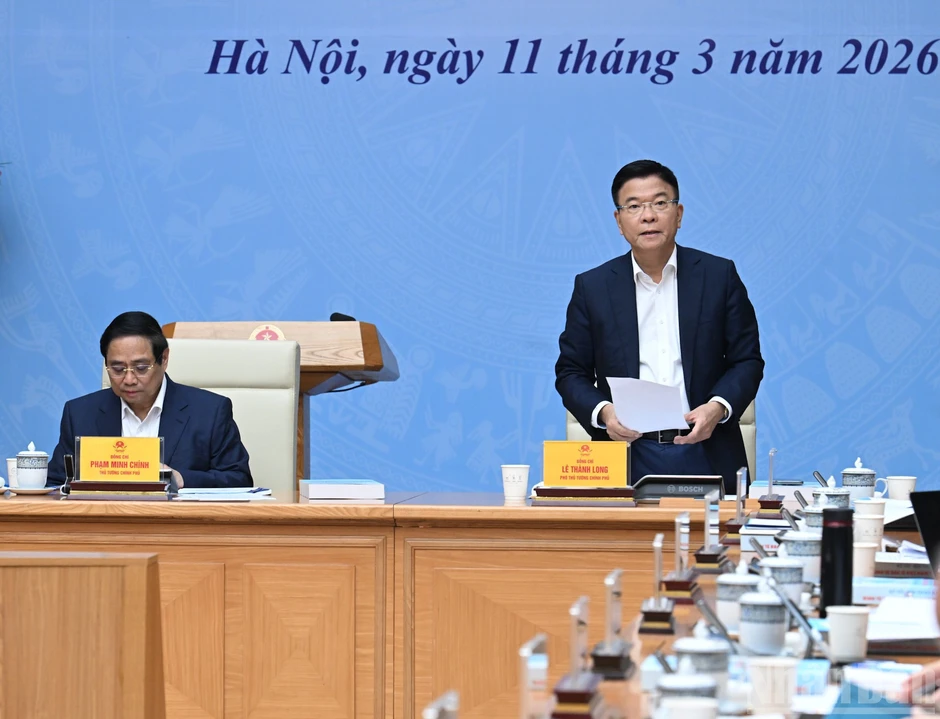 [Ảnh] Thủ tướng Phạm Minh Chính chủ trì Hội nghị về phát triển kinh tế bạc