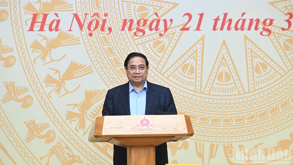 [Ảnh] Thủ tướng Phạm Minh Chính chủ trì phiên họp thứ nhất Ban Chỉ đạo An ninh mạng năm 2026
