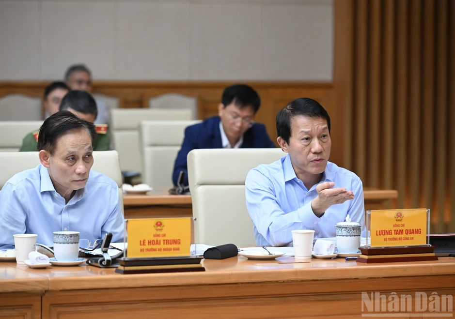 [Ảnh] Thủ tướng Phạm Minh Chính chủ trì phiên họp thứ nhất Ban Chỉ đạo An ninh mạng năm 2026