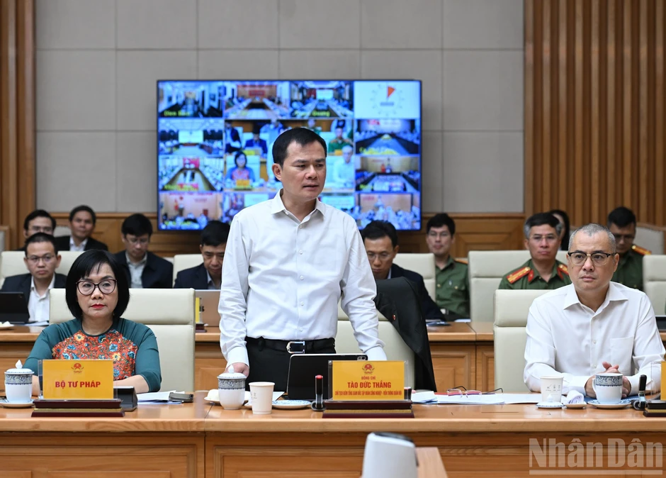 [Ảnh] Thủ tướng Phạm Minh Chính chủ trì phiên họp thứ nhất Ban Chỉ đạo An ninh mạng năm 2026