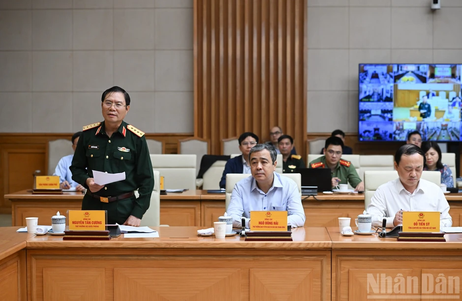 [Ảnh] Thủ tướng Phạm Minh Chính chủ trì phiên họp thứ nhất Ban Chỉ đạo An ninh mạng năm 2026