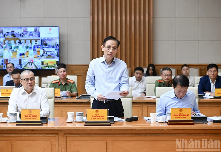 [Ảnh] Thủ tướng Phạm Minh Chính chủ trì phiên họp thứ nhất Ban Chỉ đạo An ninh mạng năm 2026