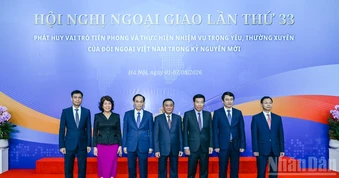 [Ảnh] Thường trực Ban Bí thư Trần Cẩm Tú dự Phiên họp toàn thể về đối ngoại Đảng và đối ngoại nhân dân