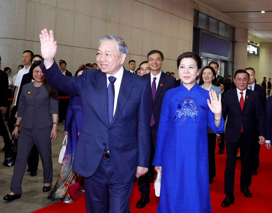 [Ảnh] Tổng Bí thư, Chủ tịch nước kết thúc tốt đẹp chuyến thăm cấp Nhà nước đến Trung Quốc