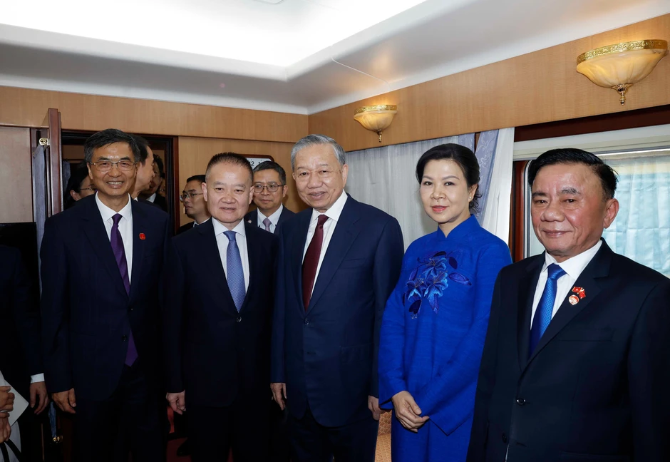[Ảnh] Tổng Bí thư, Chủ tịch nước kết thúc tốt đẹp chuyến thăm cấp Nhà nước đến Trung Quốc