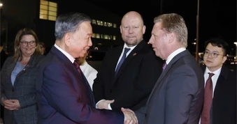 [Ảnh] Tổng Bí thư, Chủ tịch nước kết thúc tốt đẹp chuyến thăm New Zealand