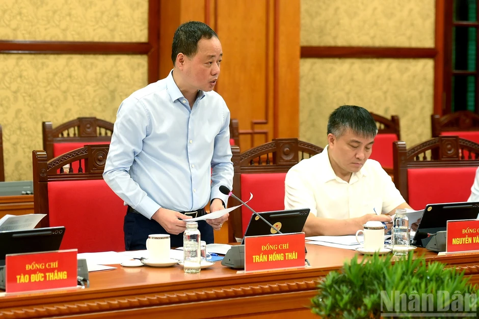 [Ảnh] Tổng Bí thư, Chủ tịch nước Tô Lâm chủ trì cuộc họp của Thường trực Ban Chỉ đạo Trung ương về phát triển khoa học công nghệ, đổi mới sáng tạo và chuyển đổi số