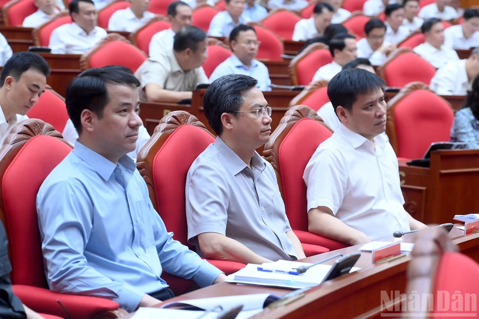 [Ảnh] Tổng Bí thư, Chủ tịch nước Tô Lâm chủ trì gặp mặt cán bộ quy hoạch diện Bộ Chính trị quản lý