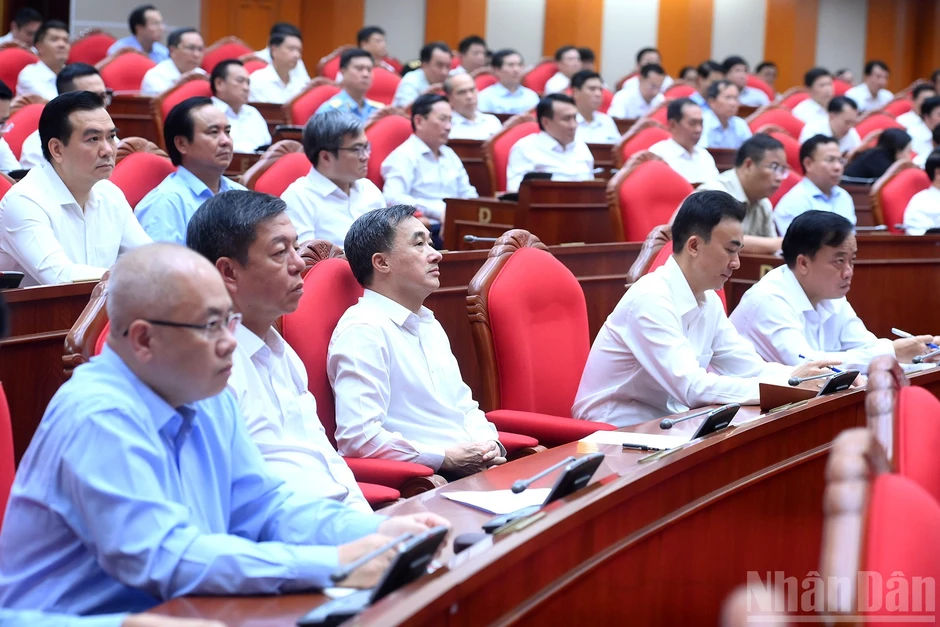 [Ảnh] Tổng Bí thư, Chủ tịch nước Tô Lâm chủ trì gặp mặt cán bộ quy hoạch diện Bộ Chính trị quản lý