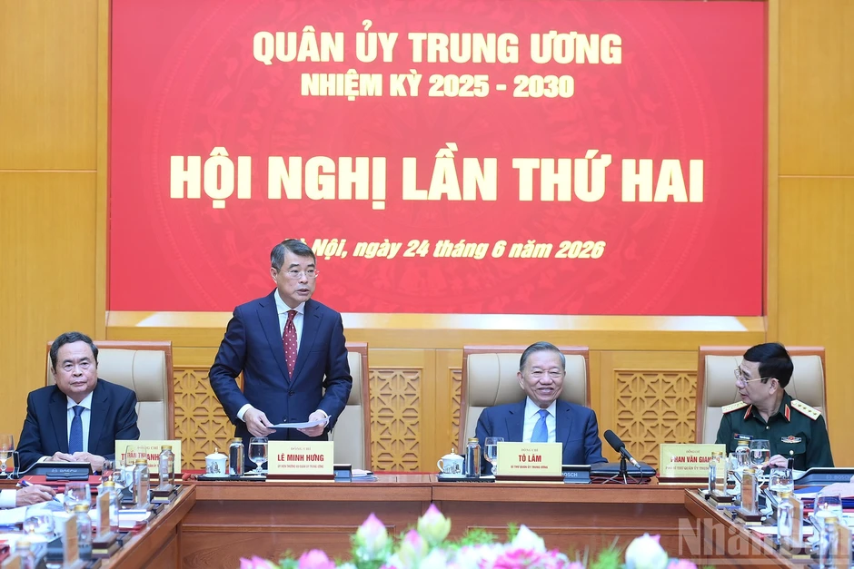 [Ảnh] Tổng Bí thư, Chủ tịch nước Tô Lâm chủ trì Hội nghị Quân ủy Trung ương lần thứ hai, nhiệm kỳ 2025-2030