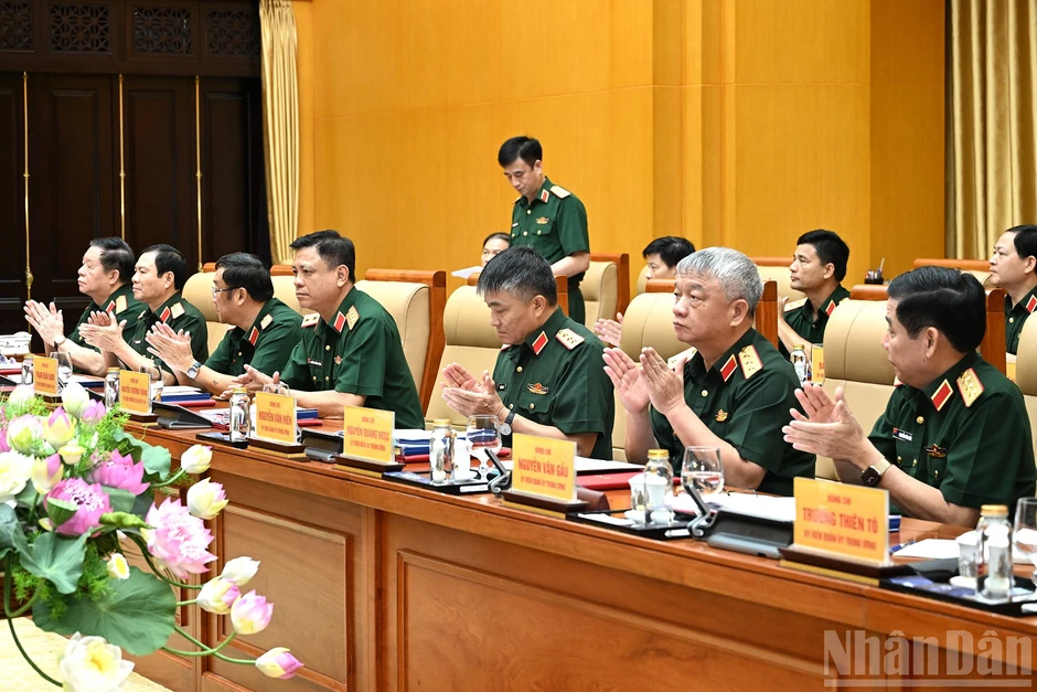 [Ảnh] Tổng Bí thư, Chủ tịch nước Tô Lâm chủ trì Hội nghị Quân ủy Trung ương lần thứ hai, nhiệm kỳ 2025-2030