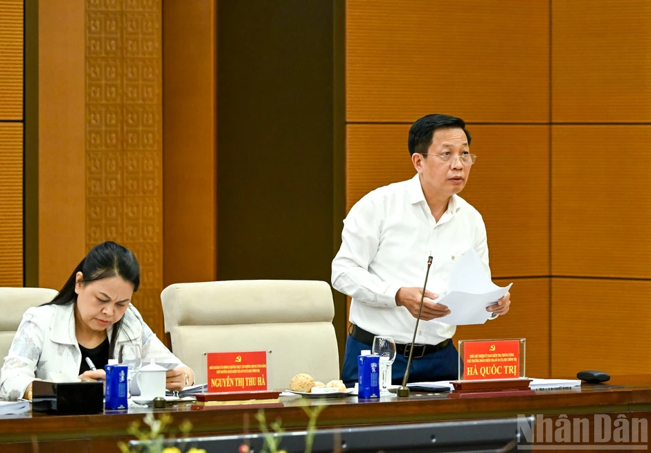 [Ảnh] Tổng Bí thư, Chủ tịch nước Tô Lâm chủ trì Hội nghị thông qua dự thảo Báo cáo kết quả kiểm tra đợt 2 đối với Ban Thường vụ Đảng ủy Quốc hội