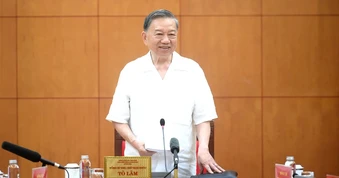 [Ảnh] Tổng Bí thư, Chủ tịch nước Tô Lâm chủ trì làm việc về triển khai thực hiện Chỉ thị số 34-CT/TW của Ban Bí thư