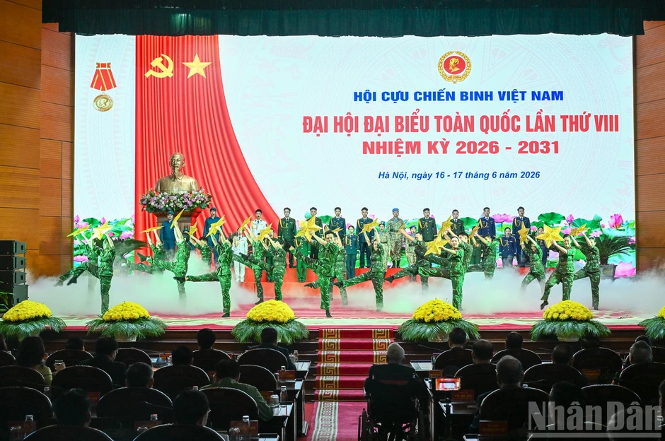 [Ảnh] Tổng Bí thư, Chủ tịch nước Tô Lâm dự Đại hội đại biểu toàn quốc Hội Cựu chiến binh lần thứ VIII
