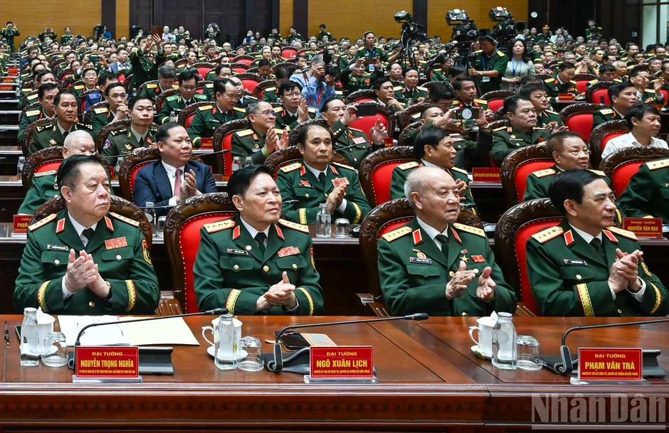 [Ảnh] Tổng Bí thư, Chủ tịch nước Tô Lâm dự Đại hội đại biểu toàn quốc Hội Cựu chiến binh lần thứ VIII