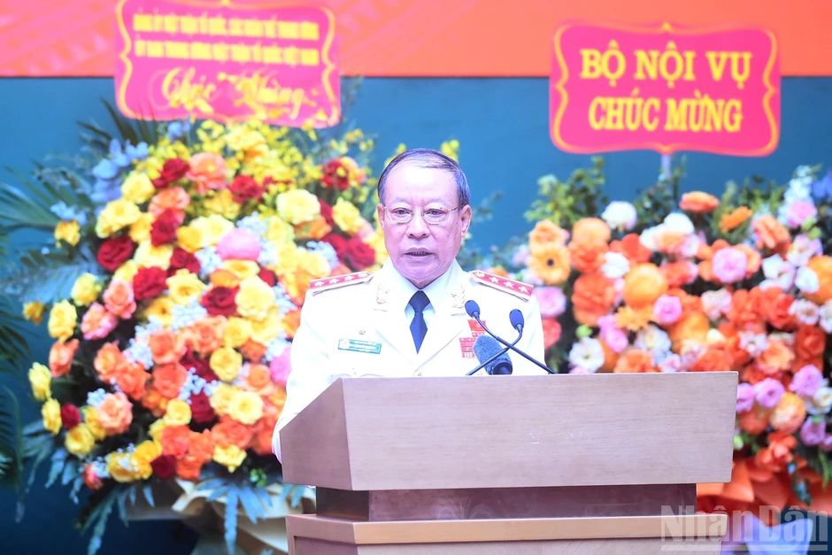[Ảnh] Tổng Bí thư, Chủ tịch nước Tô Lâm dự Đại hội đại biểu toàn quốc Hội Cựu Công an nhân dân Việt Nam lần thứ II