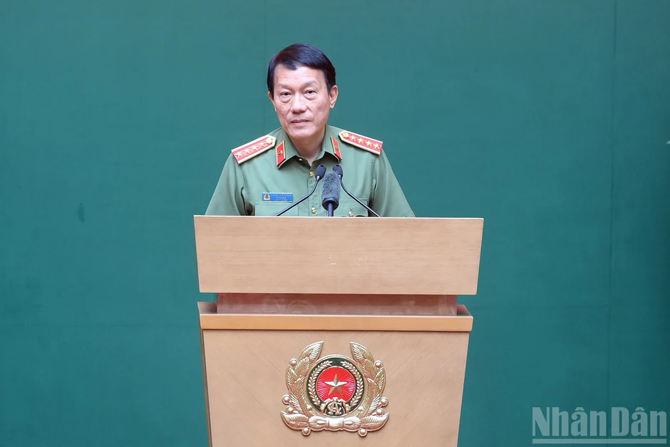 [Ảnh] Tổng Bí thư, Chủ tịch nước Tô Lâm dự Gặp mặt kỷ niệm 64 năm Ngày truyền thống lực lượng Cảnh sát nhân dân
