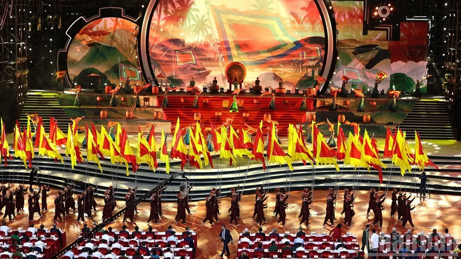 [Ảnh] Tổng Bí thư, Chủ tịch nước Tô Lâm dự Lễ công bố Nghị quyết của Quốc hội thành lập thành phố Đồng Nai