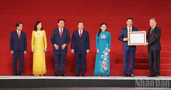 [Ảnh] Tổng Bí thư, Chủ tịch nước Tô Lâm dự Lễ công bố Nghị quyết của Quốc hội thành lập thành phố Đồng Nai