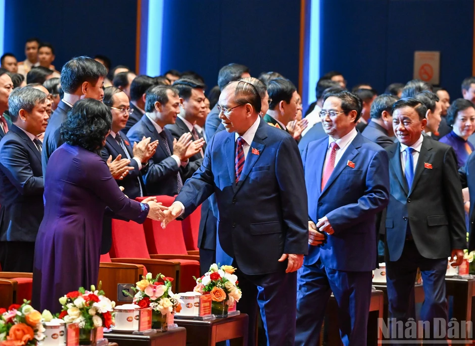 [Ảnh] Tổng Bí thư, Chủ tịch nước Tô Lâm dự Lễ kỷ niệm 80 năm Ngày truyền thống lực lượng An ninh nhân dân