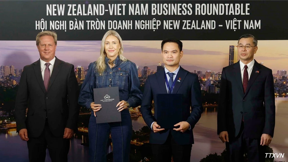 [Ảnh] Tổng Bí thư, Chủ tịch nước Tô Lâm dự Tọa đàm doanh nghiệp Việt Nam-New Zealand