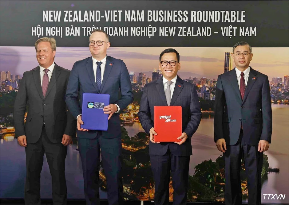 [Ảnh] Tổng Bí thư, Chủ tịch nước Tô Lâm dự Tọa đàm doanh nghiệp Việt Nam-New Zealand