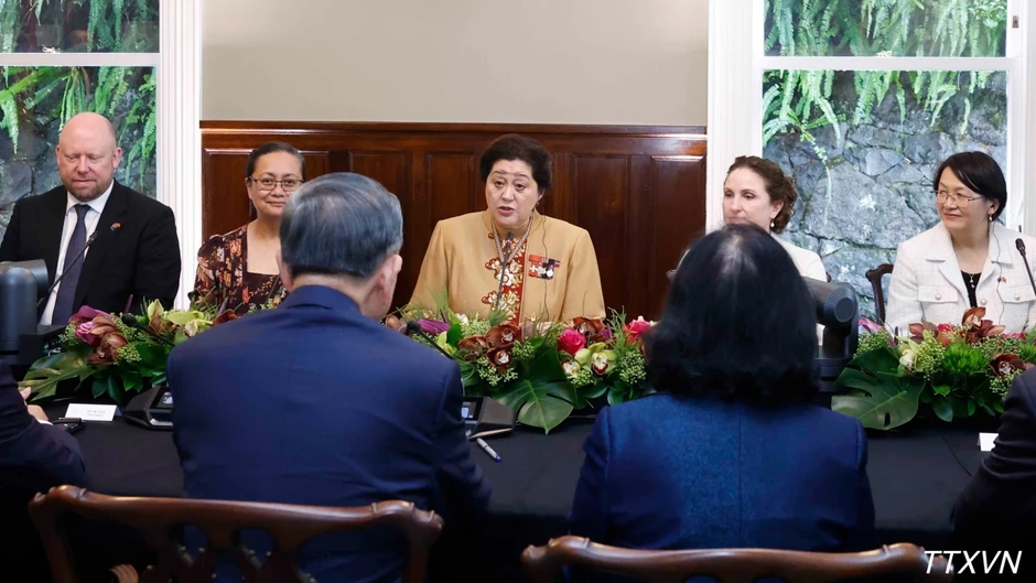 [Ảnh] Tổng Bí thư, Chủ tịch nước Tô Lâm hội đàm với Toàn quyền New Zealand