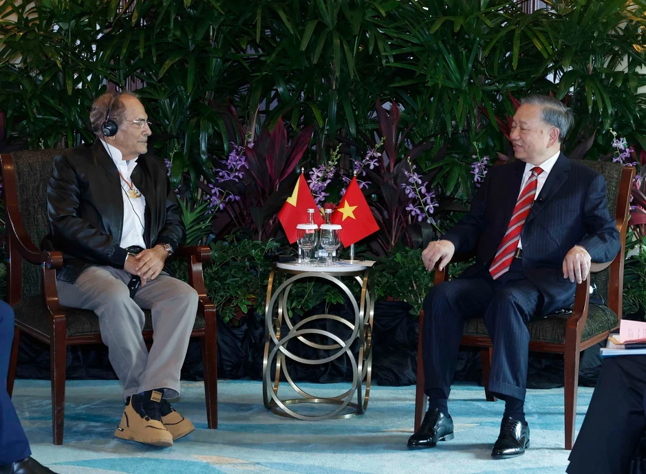 [Ảnh] Tổng Bí thư, Chủ tịch nước Tô Lâm hội kiến Tổng thống Timor-Leste
