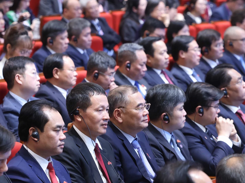 [Ảnh] Tổng Bí thư, Chủ tịch nước Tô Lâm thăm và phát biểu chính sách tại Đại học Thanh Hoa