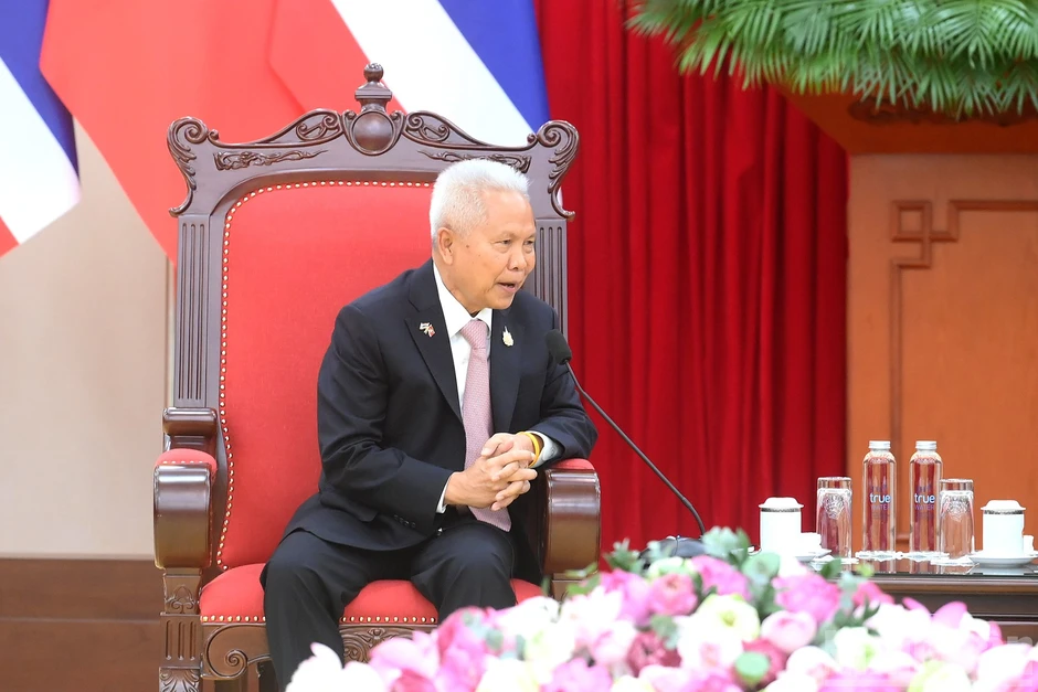 [Ảnh] Tổng Bí thư, Chủ tịch nước Tô Lâm tiếp Chủ tịch Quốc hội kiêm Chủ tịch Hạ viện Vương quốc Thái Lan Sophon Zaram